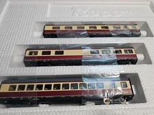 Roco 14070A Trans Euorop Express HO Gauge VT 11.8 3-Car Passenger Car Set NEW!!