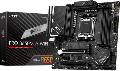 PRO B650M-A Wifi Proseries Motherboard (AMD Ryzen 9000/8000/7000 Series Processo