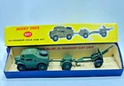 DINKY TOYS 697 25 POUNDER FIELD GUN SET NEAR MINT original boxed