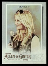 Courtney Hansen 2020 Topps Allen & Ginter Silver Portrait #288 ESE QTY