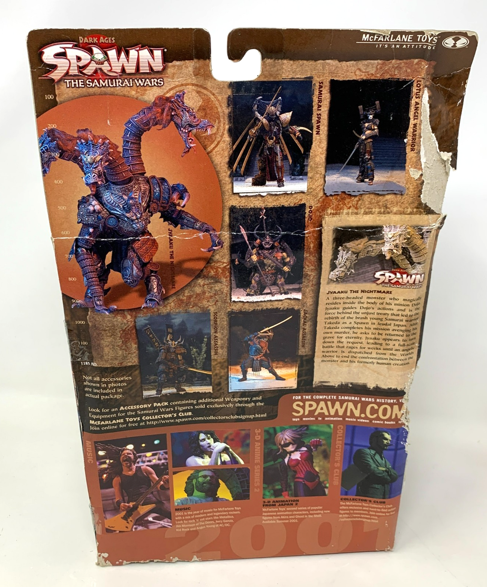 2001 McFarlane Toys Spawn Samurai Wars Jyaaku The Nightmare Action