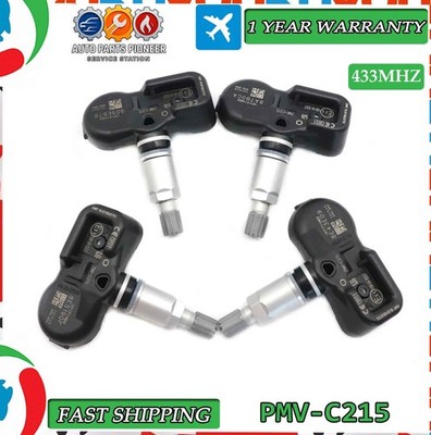  4PCS TPMS Tire Pressure Monitoring Sensor PMV-C215 For Toyota Lexus 315MHz 