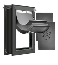 XL Dog Door for Wall, All Aluminum Extra Large Dog Door, Heavy Duty FREE SHIP