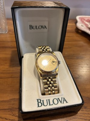 Rare Vintage Bulova 97C22 President   ETA 2836-2 Swiss Automatic With Box
