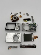 Sony Cyber-Shot DSC-S780 8.1MP Digital Camera Silver PARTS Bundle Lot