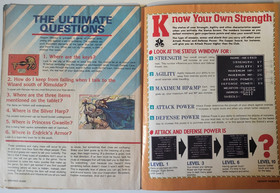 Dragon Warrior Nintendo NES Official Nintendo Power Strategy Guide Hint Booklet