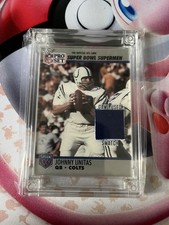 Jersey Fusion Johnny Unitas 2022 Game Used Swatch