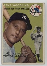 1954 Topps Gene Woodling #101 1sw9