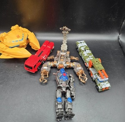 Transformers lot of 5 incomplete(READ!!!