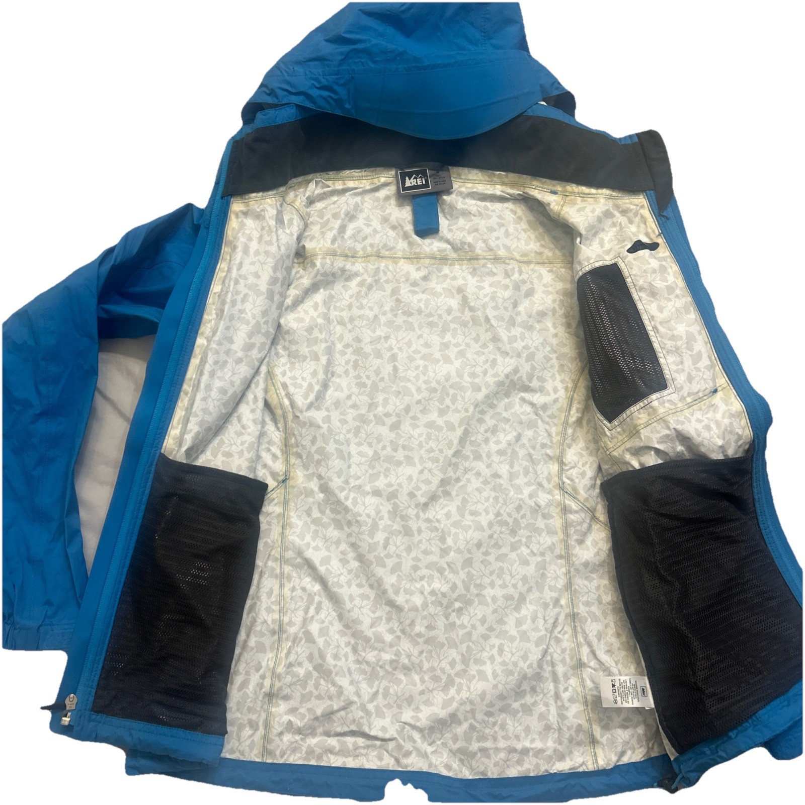 REI E1 Elements Women’s Waterproof Rain Jacket Bl… - image 6