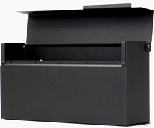 USA Made Vsons Loius B Aluminum Mailbox, Weatherproof, Scratch Res, 15 x 7 x 3.5