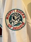 Anaheim Ducks Conway 96 Hockey Jersey White Teal Burgundy NHL 3XL — photo 1