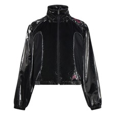 Adidas Jackets Women's Black Stand Collar Moderate Other KY5756 Size