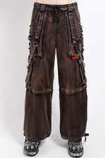 Tripp NYC Jungleland Pants Black Bleach Steam Wash 