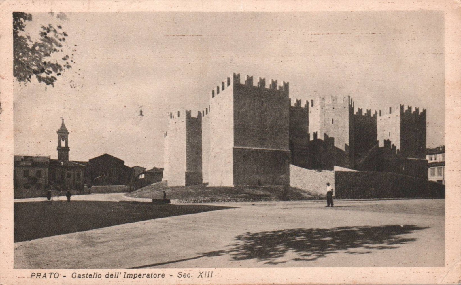 Firenze Prato Castello dell'Imperatore F. Piccolo spedita