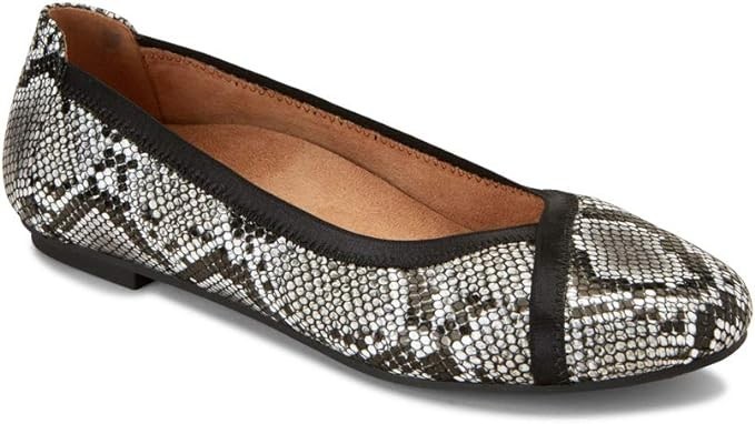Vionic Caroll Python Print Ballet Flats Sz 8 Offi… - image 2