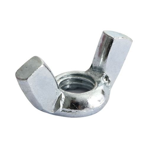 TIMCO Wing Nut - BZP M8 Silver Pack 200