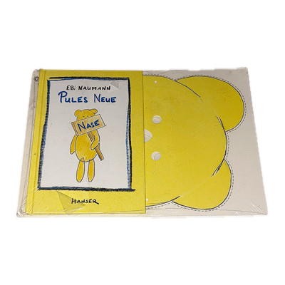 Buch mit Bastelbogen Pules neue Nase Ebi Naumann Kinder Basteln Teddy Bär