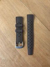 FKM Brown Rubber Tropical Quick Release Watch Strap Band Silicone SKX