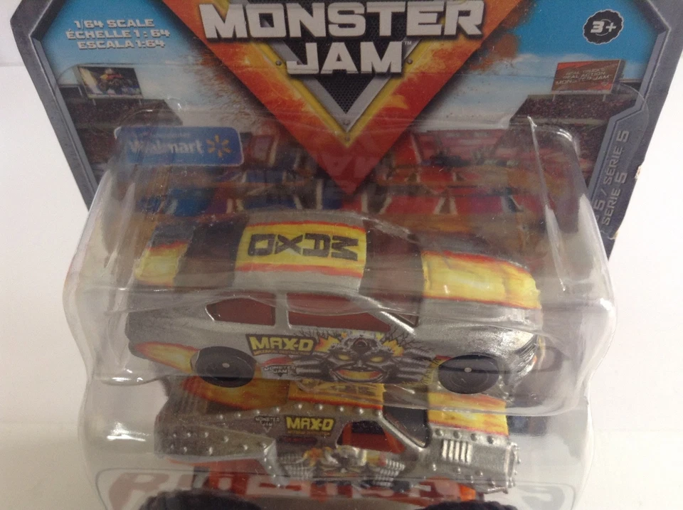 🔥Lot vintage🚗SPIN MASTER MONSTER JAM MAX-D RACECAR 2 PACK🔥🍂  SALE 🍂 - Immagine 2 di 4