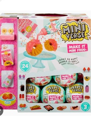 15 NEW Series 3 MGA Entertainment Mini Verse Make It Mini Food 