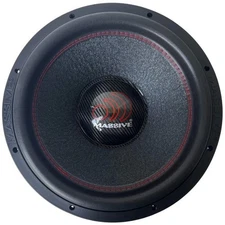 MASSIVE AUDIO HIPPO H154X 15” 2000W RMS SPL COMPETITION MEGA SUBWOOFER 4-OHM DVC