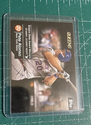 2020 Topps - Empire State Award Winners Pete Alonso #ESAW-23 Black /299
