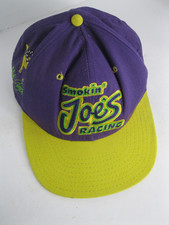 Joe Camel Smokin  Joe  s Racing Snaback Hat Embroidered Vintage Size Large