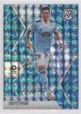 2020-21 Panini Mosaic La Liga Choice Peacock Mosaic Prizm Santi Mina #77 0s5s