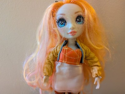Orange Rainbow High Freckled POPPY ROWAN Doll Series 1
