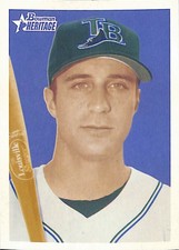 2006 Bowman Heritage #9 Rocco Baldelli Tampa Bay Devil Rays