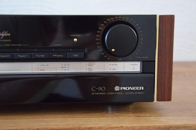 Pioneer Vorverstärker C-90,Urushi Serie , überarbeitet,Top