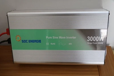 SDC ENERGIE Convertisseur Pur Sinus 48V 3000W + USB 5V - Photo 1/4