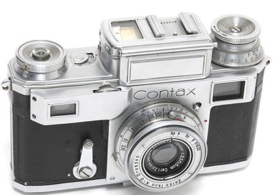 Zeiss Ikon Contax III film camera w. Tessar 3,5/5cm NOTTESTED