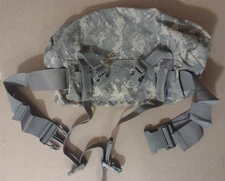 USGI MILITARY MOLLE II WAIST PACK SPECIALTY DEFENSE LOT 01 ACU ARMY VG fanny