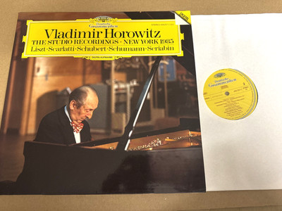 419 217-1 Vladimir Horowitz The Studio Recording New York 1985 Liszt Scarlatti