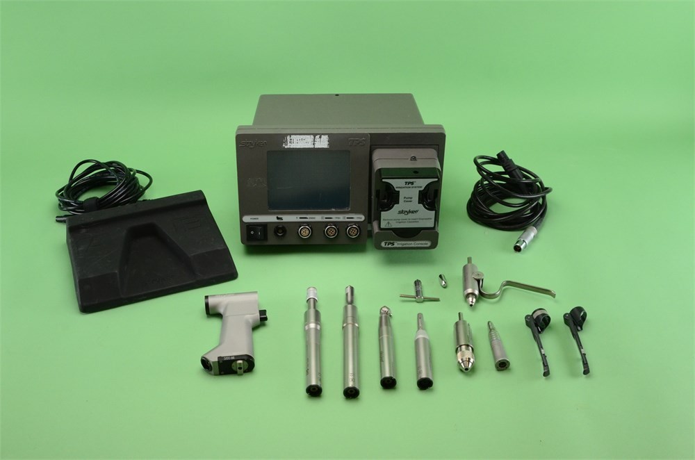 Stryker TPS System, driver, OSC/SAG/RECIP Saws, Drill, Console, footswitch 10399