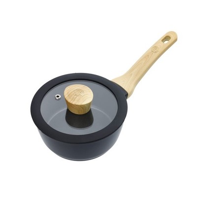 MasterChef Sauce Pan with Lid Small 2 Quart Nonstick & Nontoxic