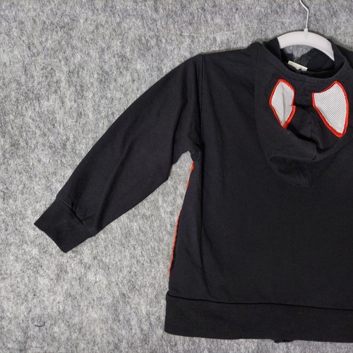 Spider Man Boys Hoodie XS Miles Morales Full Zip Up Cosplay Costume Mask Jacket - Picture 5 of 8