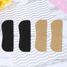 2 Pair Self-adhesive Heel Cushion Anti Blister Grips Anti-drop Shoe Stickers