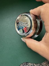 Ford Script Metal Vintage Hub Cap Center Cap Wheel Cap Grease Cap