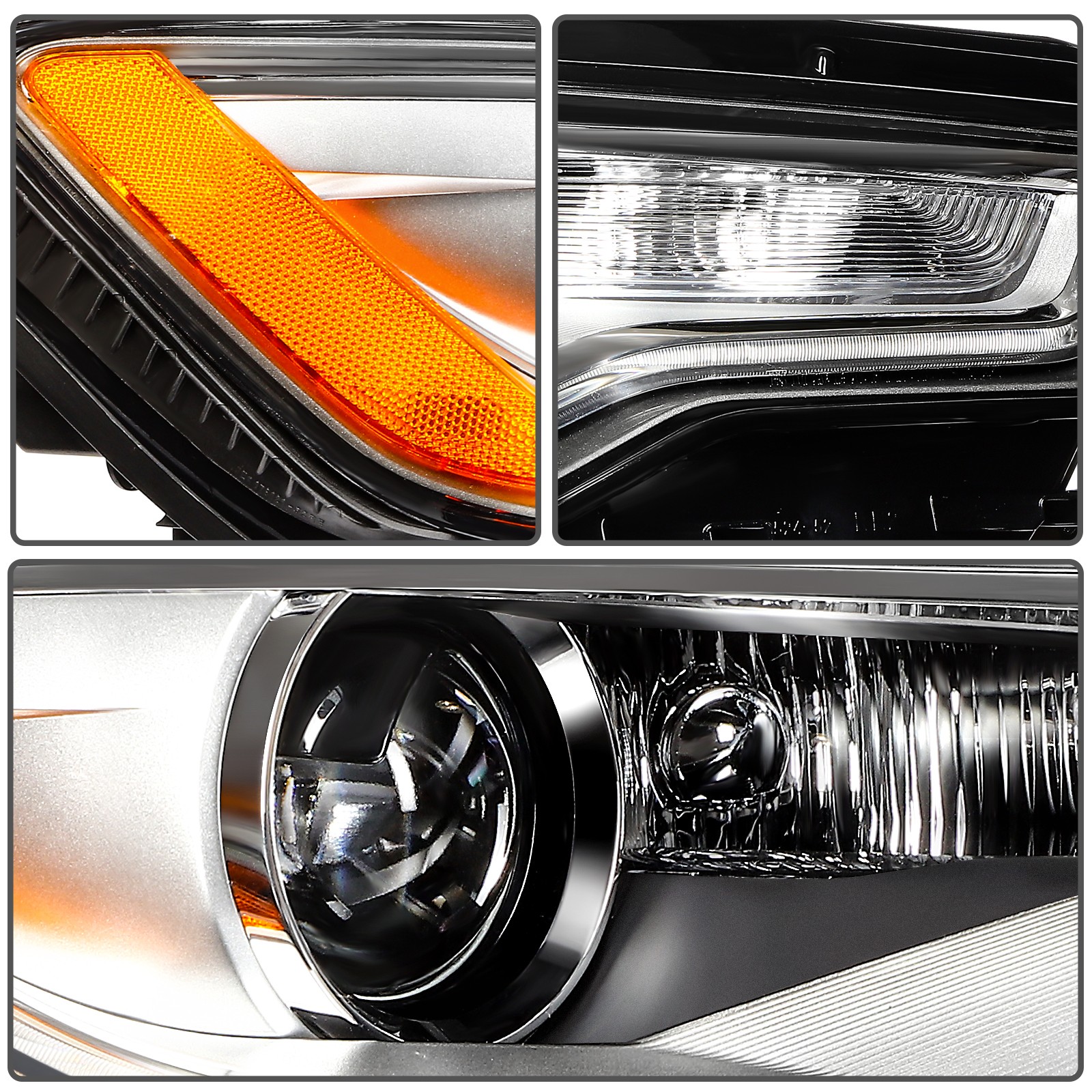 For Audi A6 S6 HID/Xenon 2012-2015 Projector Headlight Assembly Left Driver Side