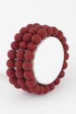 Glitter Clay Bead Bracelet