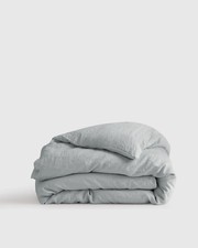 NWOT Quince 100 European Linen Duvet Cover ONLY NO SHAMS King Cal King MIST