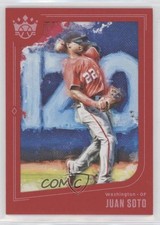2019 Panini Diamond Kings Red Framed Juan Soto (Red Jersey) #65 o7m