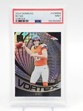 BO NIX 2024 DONRUSS VORTEX ROOKIE #VOR-BNI BRONCOS PSA 9 Q4641