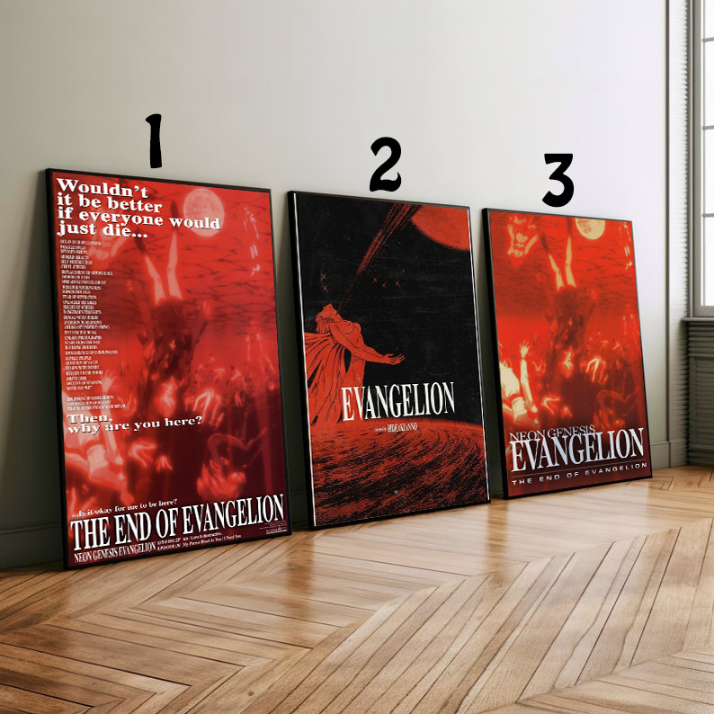 Neon Genesis Evangelion The End of Evangelion 1997 Movie Poster