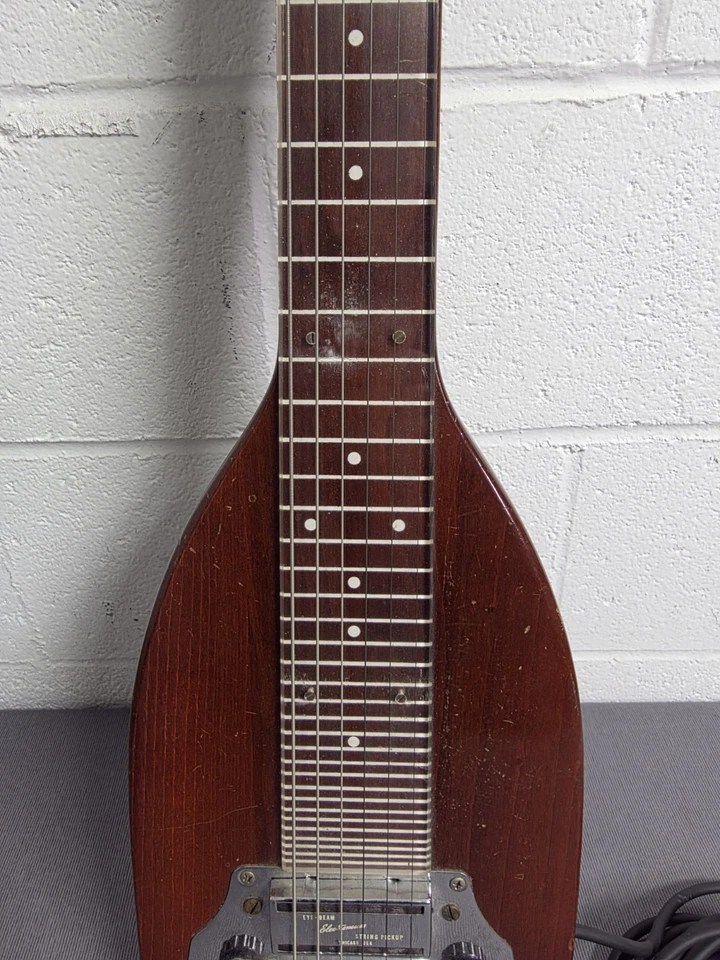 Guitarra eléctrica Electromuse Lap Steel de 1940 ~ Hecha en Chicago Foto 4 de 4
