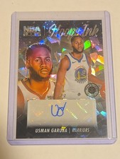 2023-24 Panini NBA Hoops Premium Stock Ink Ice Prizm Usman Garuba #HI-GAR Auto