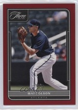 2022 Panini Three and Two Red 2/6 Matt Olson #71 11oq